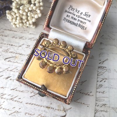 画像8: アイリスガラスとクリアガラスのブローチ