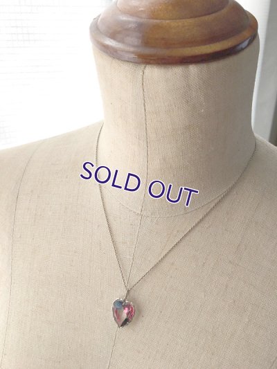 画像12: アイリスガラスのハートペンダント