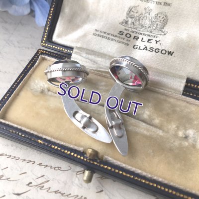 画像6: アイリスガラスのカフリンクス