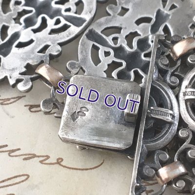 画像12: ロココ様式のシルバーブレスレット