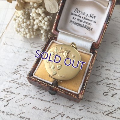 画像4: バラのゴールドロケットペンダント