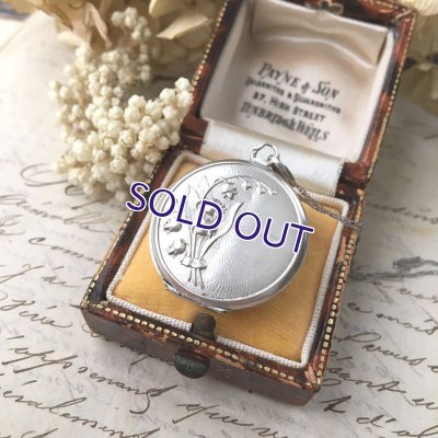 画像3: スズランのシルバーロケットペンダント