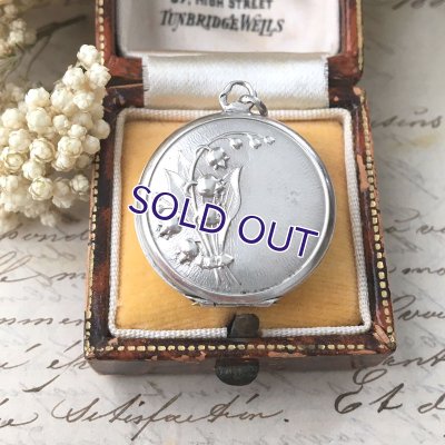 画像5: スズランのシルバーロケットペンダント