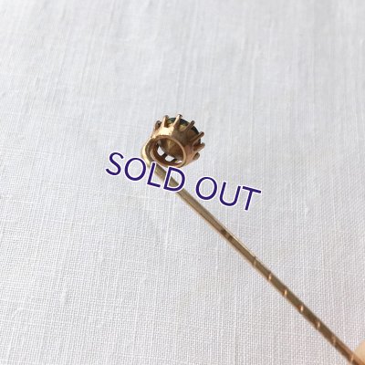 画像6: ベルリンガラスのクラヴァットピンＡ（グリーンイエロー）