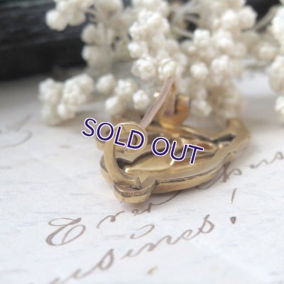 画像5: FIXヤドリギとパールのゴールドブローチ