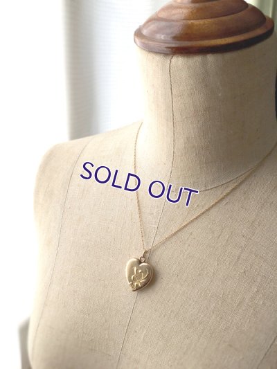 画像11: FIXヤドリギのハートゴールドペンダント