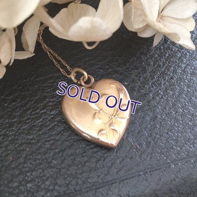 画像6: FIXヤドリギのハートゴールドペンダント