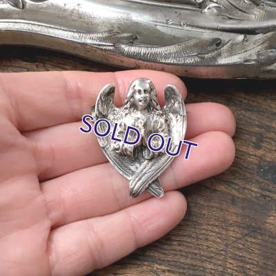 画像10: 天使のシルバーブローチA