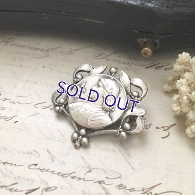 画像4: ジャンヌダルクとヤドリギのシルバーブローチ