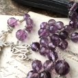 画像11: 紫水晶の大玉ロザリオ