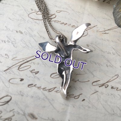 画像6: 天使のシルバーペンダントチャーム