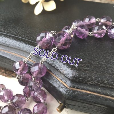 画像7: 紫水晶の大玉ロザリオ