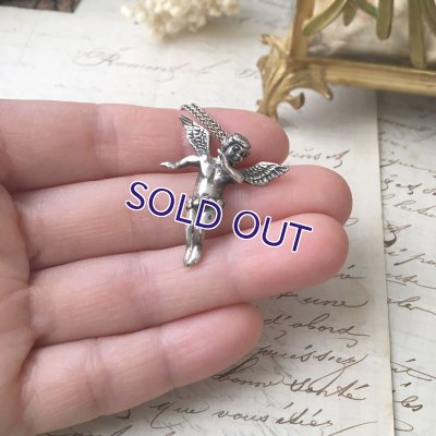 画像7: 天使のシルバーペンダントチャーム