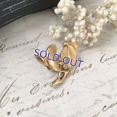 画像4: FIXヤドリギとパールのゴールドブローチ