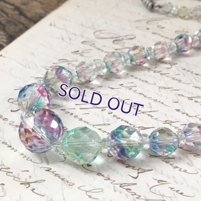 画像5: アイリスガラスのビーズネックレスB