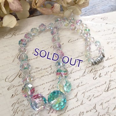 画像3: アイリスガラスのビーズネックレスB