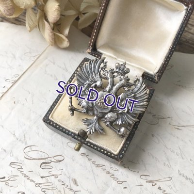 画像4: 双頭の鷲の紋章ブローチ