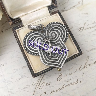 画像5: エルミン紋章のアールデコペンダント