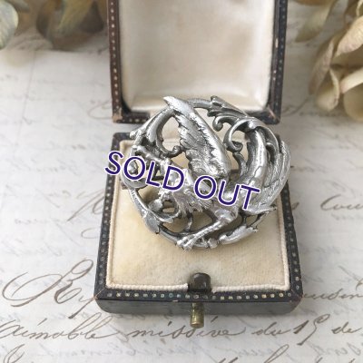 画像6: 銀製グリフォンのブローチ