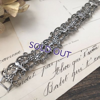 画像6: ブルターニュ紋章の透かし細工ブレスレット