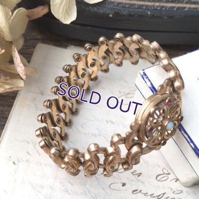 画像6: オパールのアコーディオンブレスレット