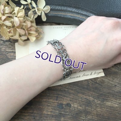 画像14: ブルターニュ紋章の透かし細工ブレスレット