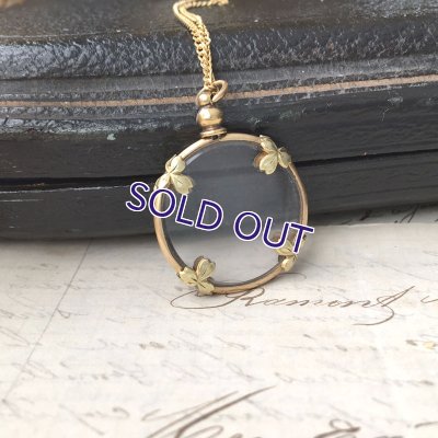 画像7: FIX クローバーのガラスロケットペンダント