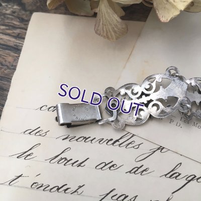 画像8: ブルターニュ紋章の透かし細工ブレスレット