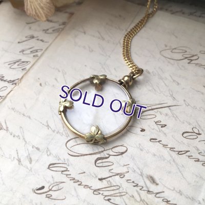 画像3: FIX クローバーのガラスロケットペンダント