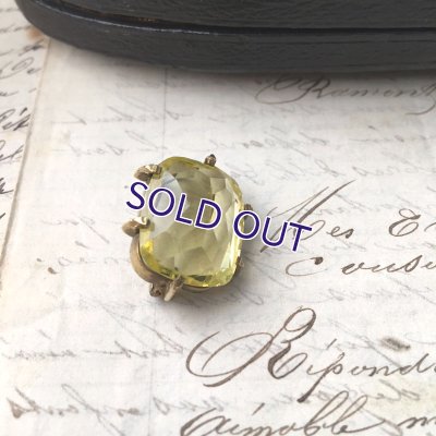 画像4: イエローウランガラスのブローチ（訳あり）