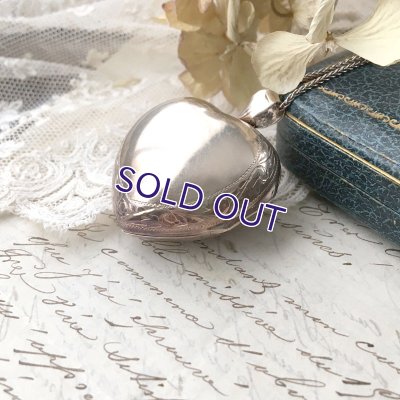 画像7: 大きなハートのシルバーロケットペンダント