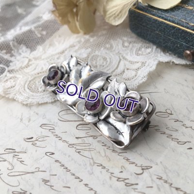 画像8: ビンテージフラワーブローチセット