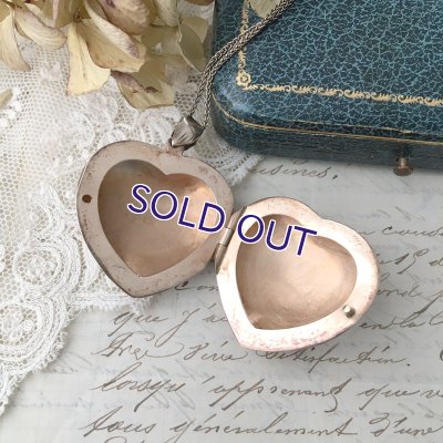 画像8: 大きなハートのシルバーロケットペンダント