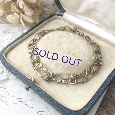 画像7: バラのゴールドブレスレット