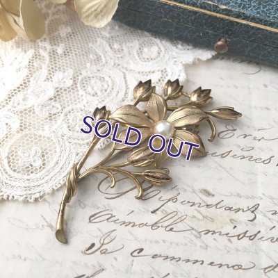 画像4: ビンテージフラワーブローチセット