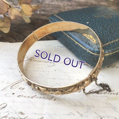 画像4: ドイツ製 蔦のゴールドバングル