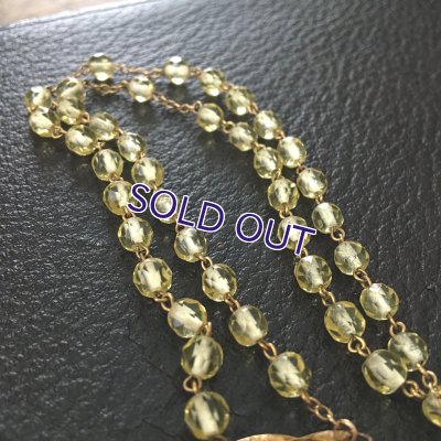 画像7: MURAT ウランガラスのロザリオ