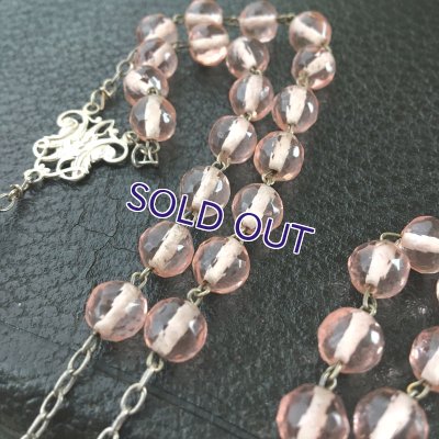 画像8: ヤドリギ十字のピンクロザリオ