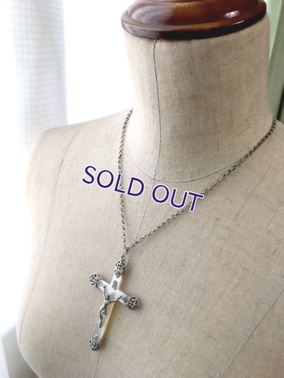 画像10: マザーオブパールのシルバークロスB