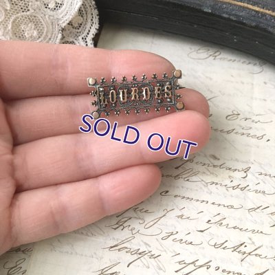 画像7: ルルドの透かし細工ブローチ