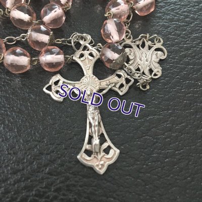 画像4: ヤドリギ十字のピンクロザリオ