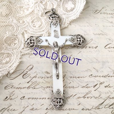 画像6: マザーオブパールのシルバークロスB