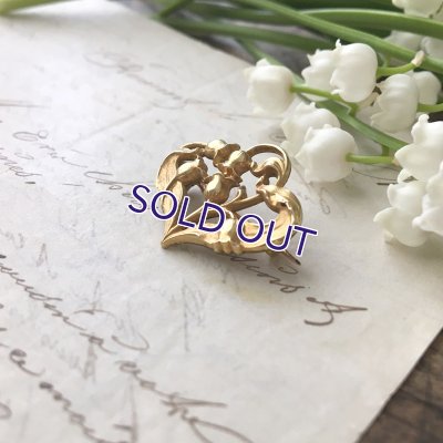 画像3: ORIAスズランのゴールドブローチ