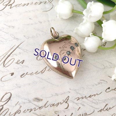 画像4: スズランとパールのハートペンダント