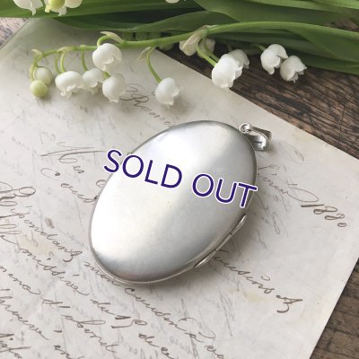 画像7: バラの大きなロケットペンダント