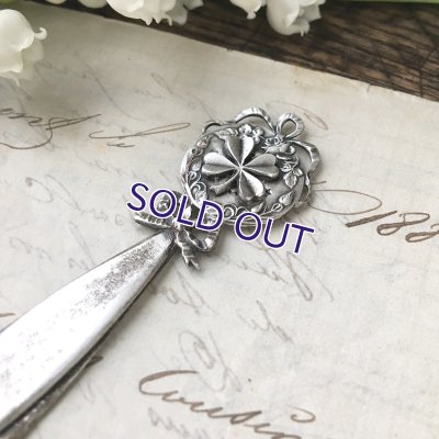 画像5: クローバーとリボンのレターナイフ兼しおり