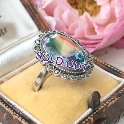 画像4: アイリスガラスとマルカジットのシルバーリングB