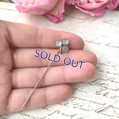 画像9: サフィレットのクローバーピン