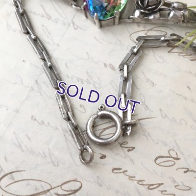 画像10: アイリスガラスのと花のシルバーブレスレット