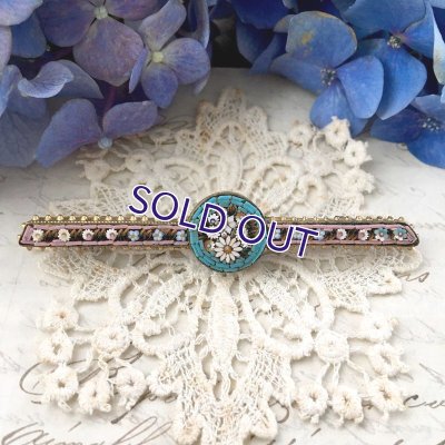 画像5: マイクロモザイクのバーブローチ